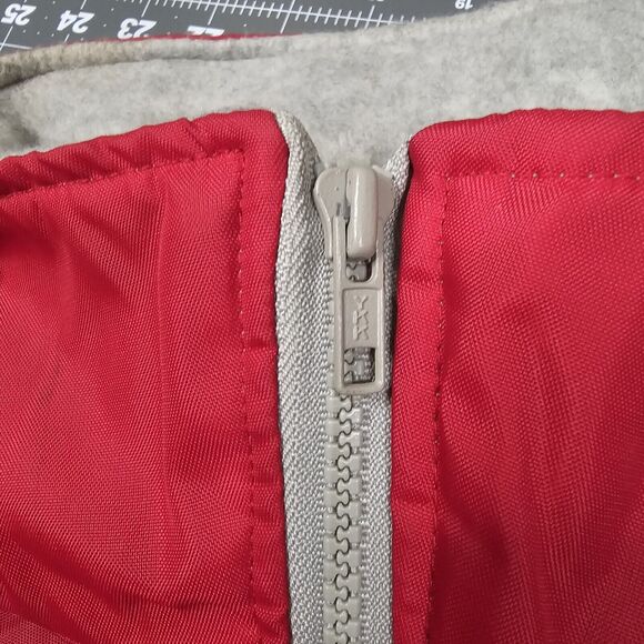 Vintage K Brand Jacket Large Fire Firefighter Emt 80s Sideline Bomber Varsity - Picture 5 of 11